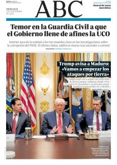 TRUMP AVISA A MADURO: «VAMOS A EMPEZAR LOS ATAQUES POR TIERRA»