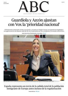 GUARDIOLA Y AZCÓN AJUSTAN CON VOX LA ‘PRIORIDAD NACIONAL’