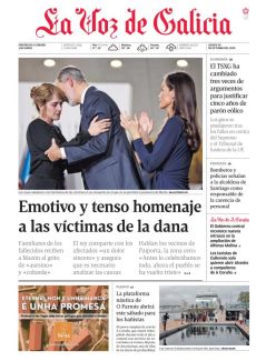 EMOTIVO Y TENSO HOMENAJE A LAS VÍCTIMAS DE LA DANA