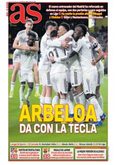 ARBELOA DA CON LA TECLA