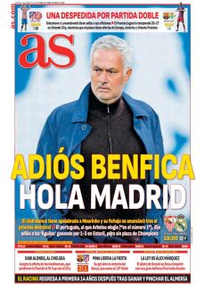 ADIÓS BENFICA HOLA MADRID