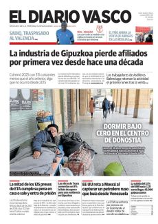 DORMIR BAJO CERO EN EL CENTRO DE DONOSTIA