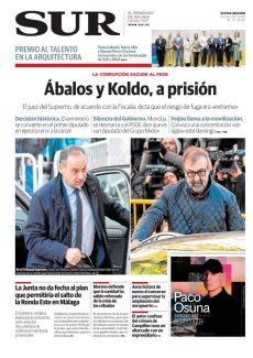 ÁBALOS Y KOLDO, A PRISIÓN