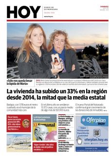 «SÓLO NOS QUEDA BESAR LA LÁPIDA DE MARÍA»