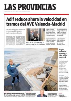 PLAYAS, VIVIENDAS Y PASEOS A MERCED DEL TEMPORAL