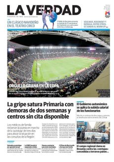 ORGULLO GRANA EN LA COPA