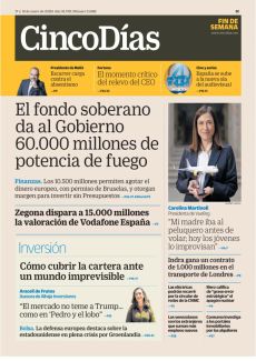 EL FONDO SOBERANO DA AL GOBIERNO 60.000 MILLONES DE POTENCIA DE FUEGO
