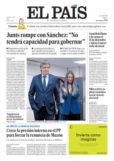 JUNTS ROMPE CON SÁNCHEZ: “NO TENDRÁ CAPACIDAD PARA GOBERNAR”