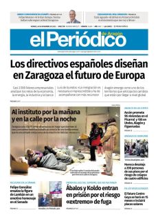 AL INSTITUTO POR LA MAÑANA Y EN LA CALLE POR LA NOCHE