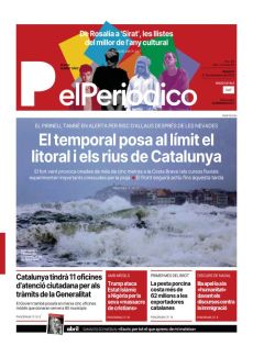 EL TEMPORAL POSA AL LÍMIT EL LITORAL I ELS RIUS DE CATALUNYA