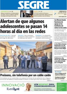 PREIXENS, SIN TELEFONÍA POR UN CABLE CAÍDO