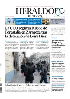 LA UCO REGISTRA LA SEDE DE FORESTALIA EN ZARAGOZA TRAS LA DETENCIÓN DE LEIRE DÍEZ