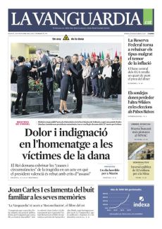 DOLOR I INDIGNACIÓ EN L’HOMENATGE A LES VÍCTIMES DE LA DANA