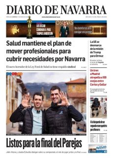 LISTOS PARA LA FINAL DEL PAREJAS