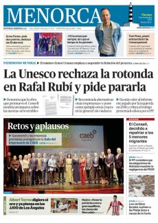 LA UNESCO RECHAZA LA ROTONDA EN RAFAL RUBÍ Y PIDE PARARLA