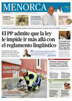 EL PP ADMITE QUE LA LEY LE IMPIDE IR MÁS ALLÁ CON EL REGLAMENTO LINGÜÍSTICO