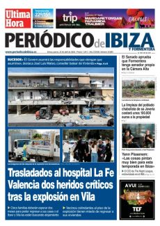 TRASLADADOS AL HOSPITAL LA FE VALENCIA DOS HERIDOS CRÍTICOS TRAS LA EXPLOSIÓN EN VILA