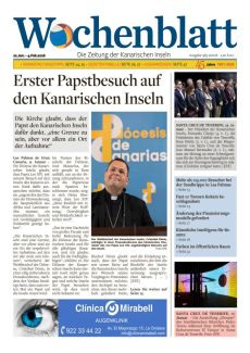 ERSTER PAPSTBESUCH AUF DEN KANARISCHEN INSELN