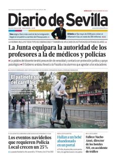 EL PATINETE SALE DEL CARRIL BICI