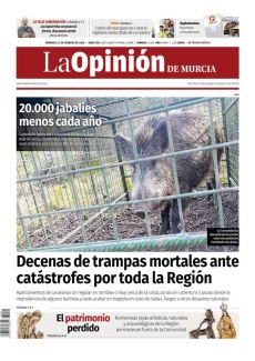 20.000 JABALÍES MENOS CADA AÑO