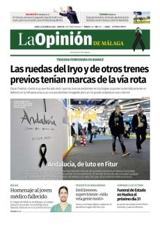 ANDALUCÍA, DE LUTO EN FITUR