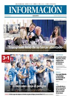 TRUMP SALE ILESO DE SU TERCER ATENTADO